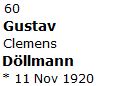 Gustav Clemens Dllmann