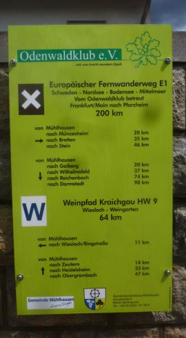 87 Tafel in Rauenberg