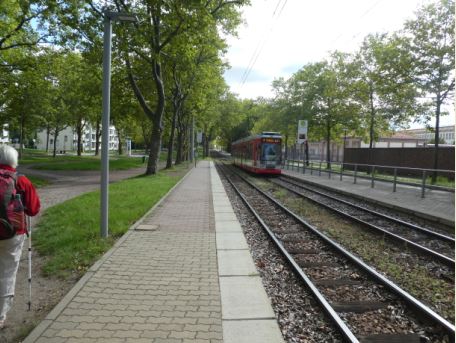 # Straenbahn in Halle