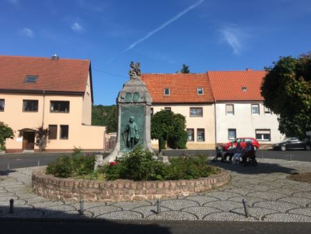 Lutherbrunnen in Mansfeld