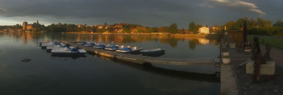 Abendrot am Sen See 